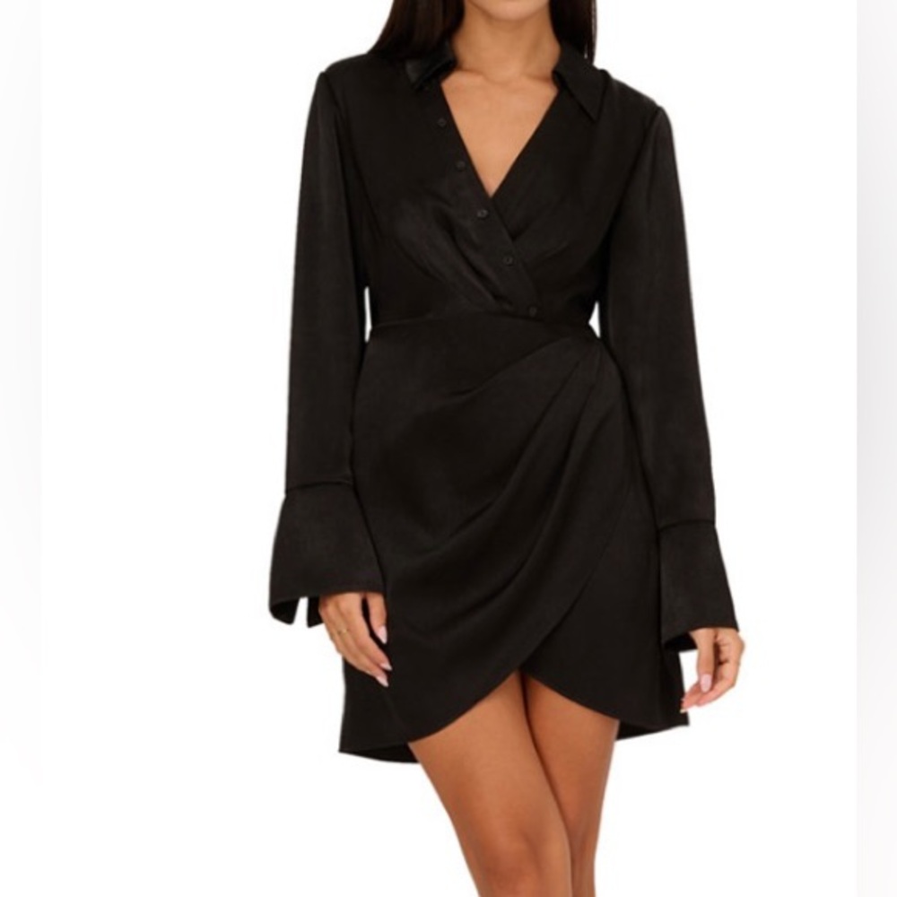 Adrianna by Adrianna Papell black dress